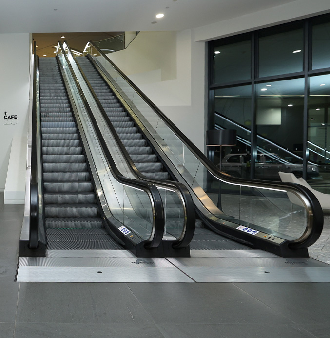 Apex escalators