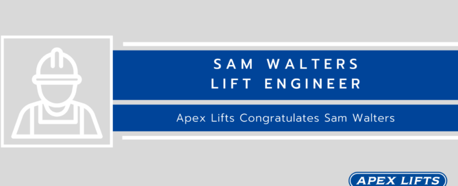 Sam Walters - lift engineer at Apex Lifts