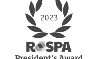 The 2023 Royal Society for the Prevention of Accidents President's award certification